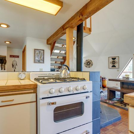 Off-Grid Nevada City Geodesic Dome House With Views! 외부 사진