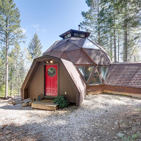 Off-Grid Nevada City Geodesic Dome House With Views! 외부 사진