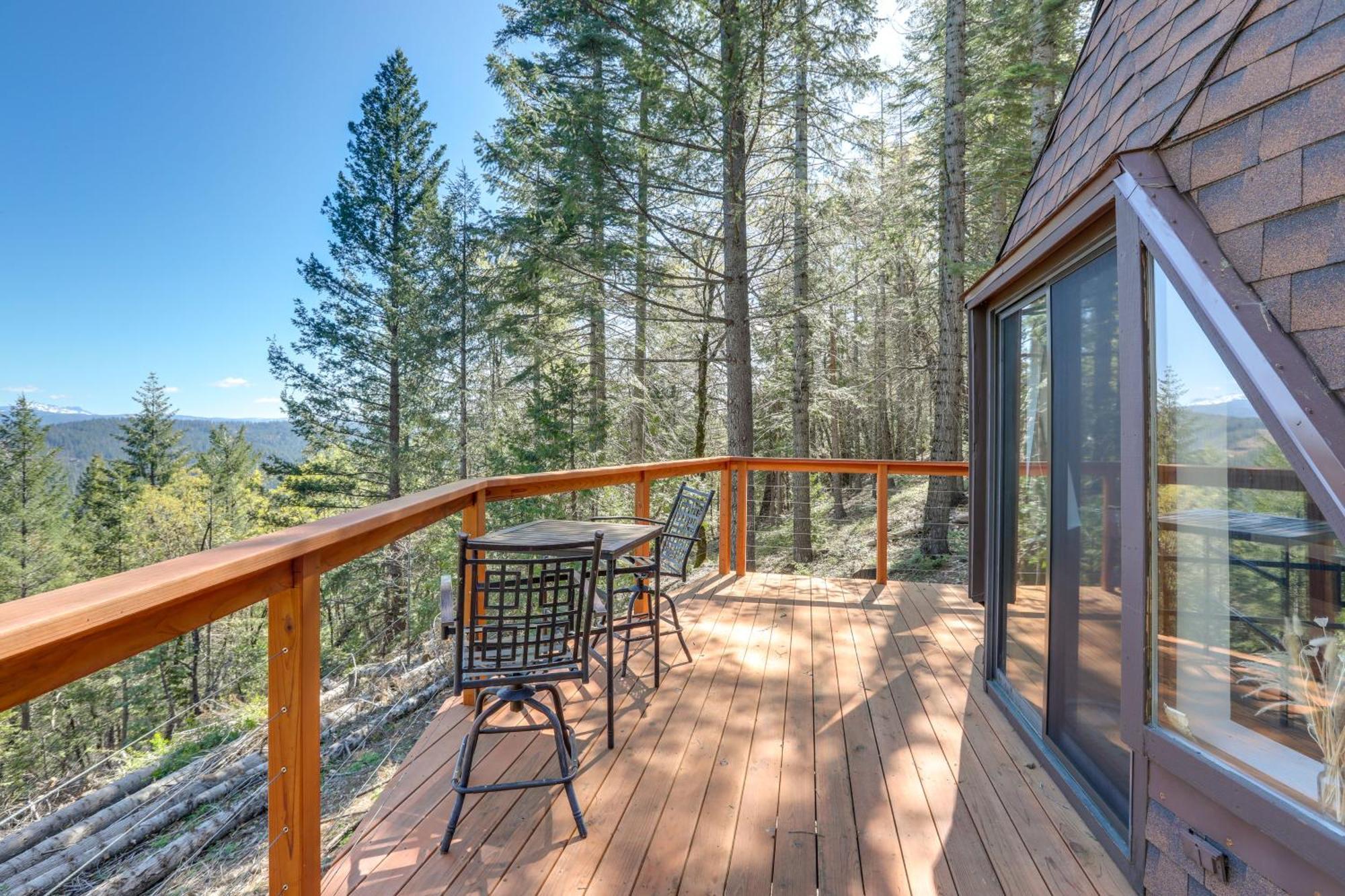 Off-Grid Nevada City Geodesic Dome House With Views! 외부 사진