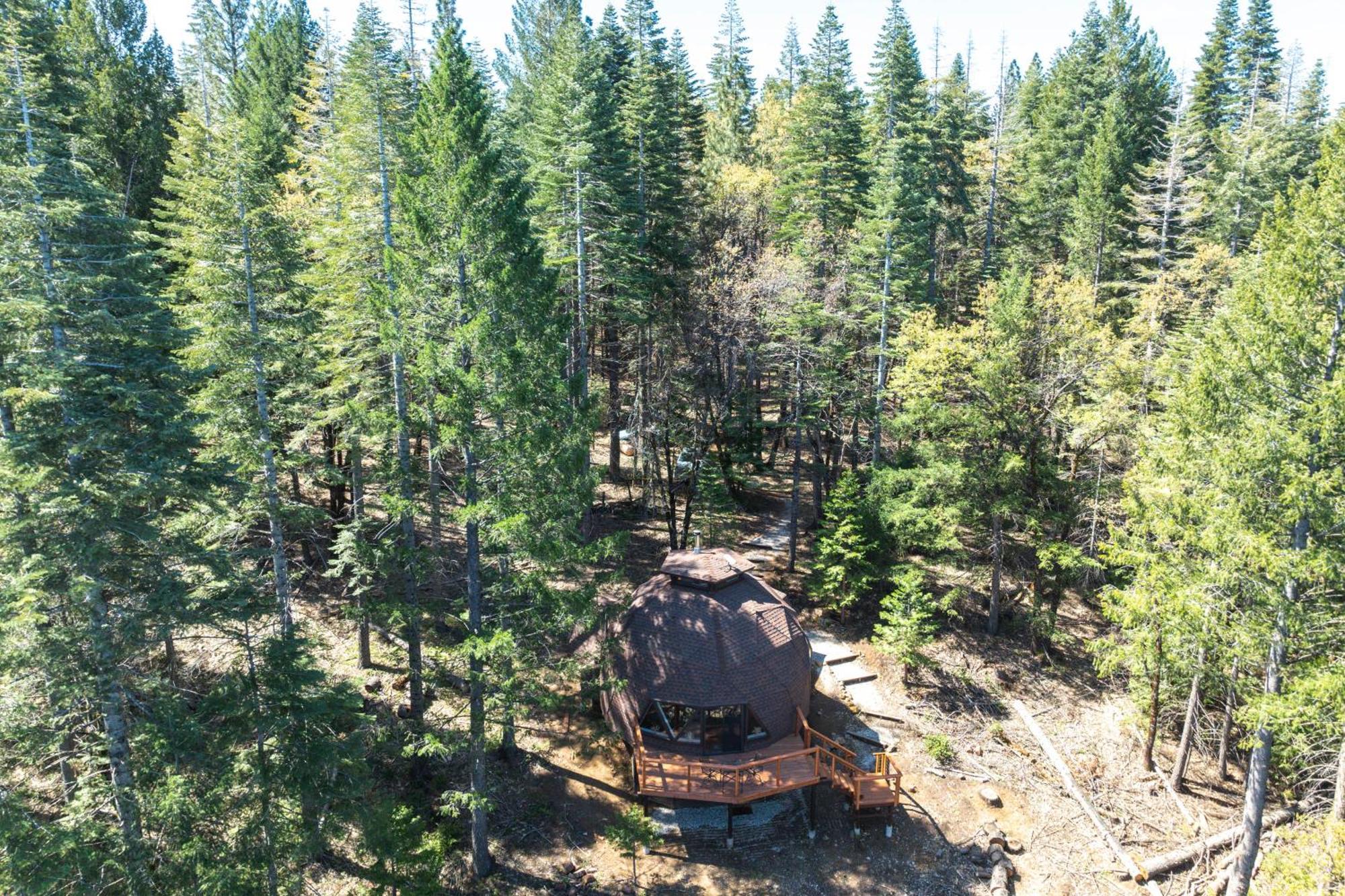 Off-Grid Nevada City Geodesic Dome House With Views! 외부 사진