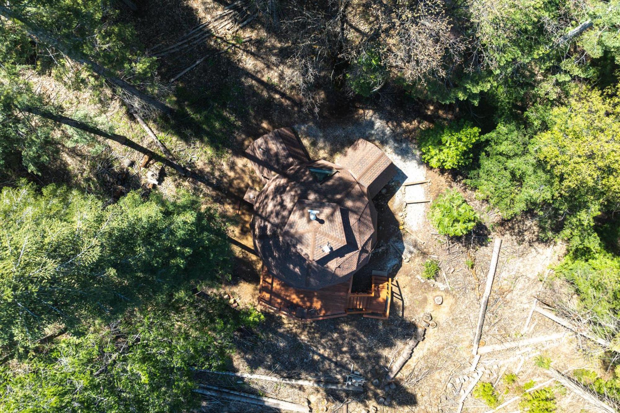 Off-Grid Nevada City Geodesic Dome House With Views! 외부 사진