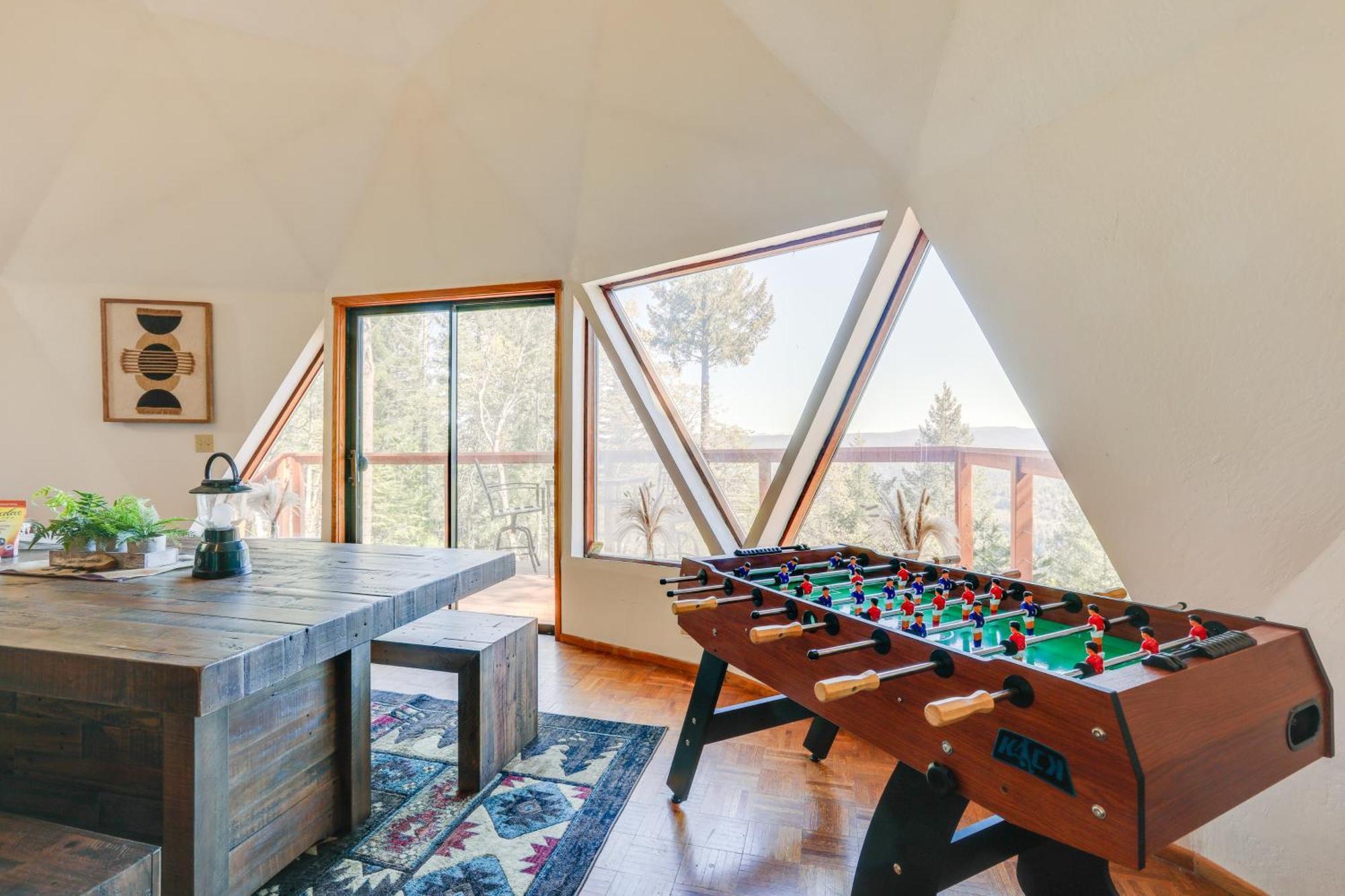 Off-Grid Nevada City Geodesic Dome House With Views! 외부 사진